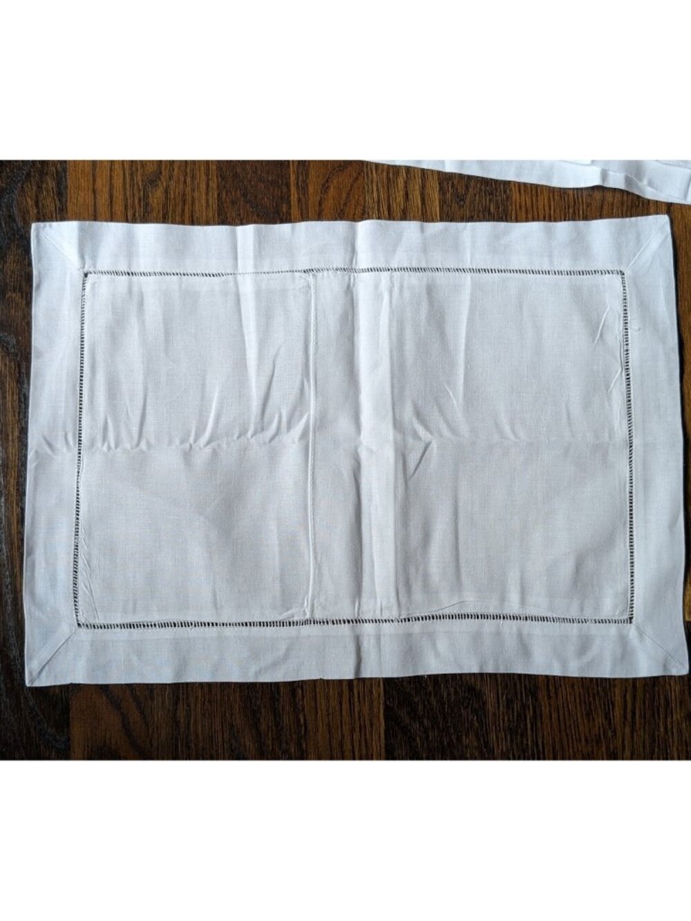 1 Pc White Linen Boudoir Sham Baby Pillow Sham - Picture 6 of 11